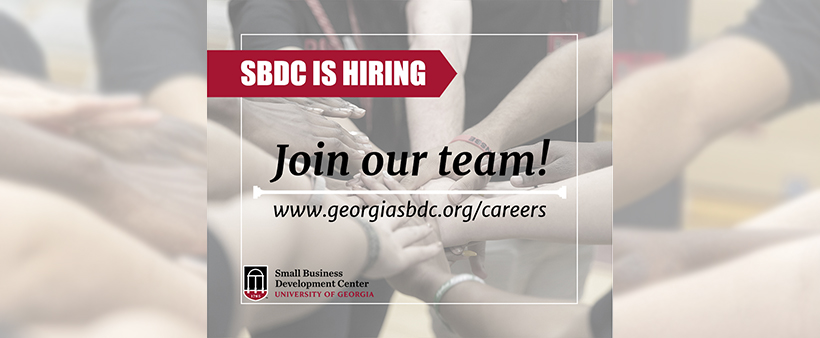 SBDC is hiring - join our team!