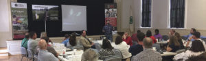 SBDC employee gives a presentation