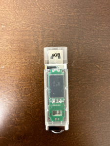 USB drive - back