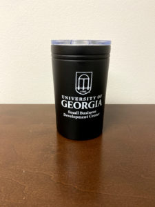 Black Insulated Tumbler - Front