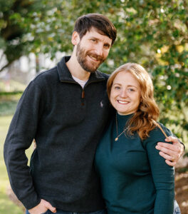 Portrait of Nick and Lauren Goebel