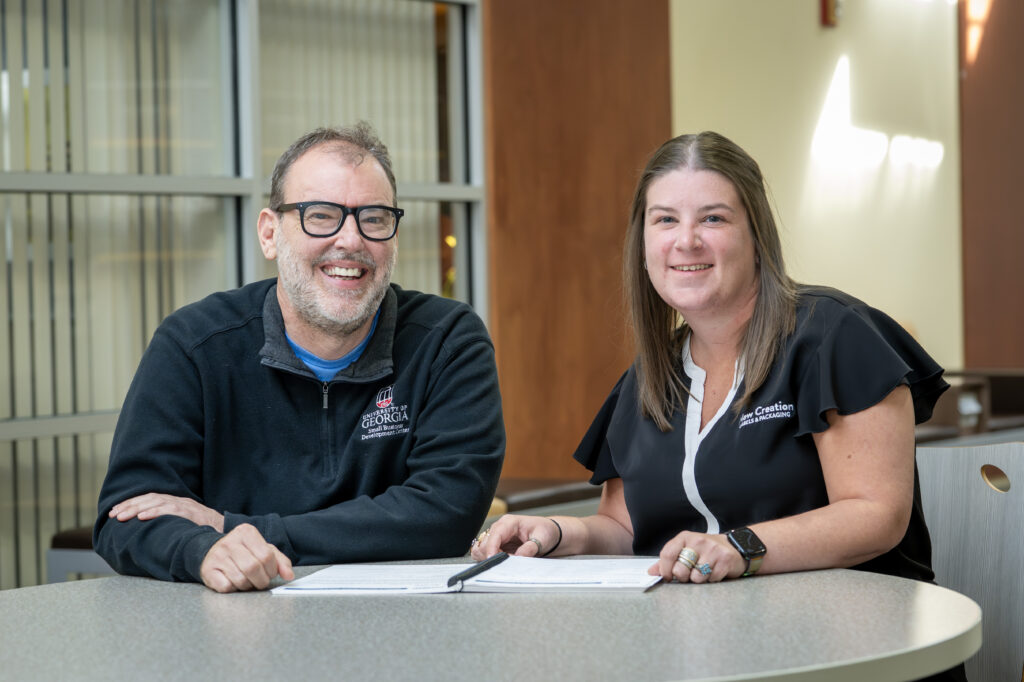 Consultant Joe Zirkel with Client